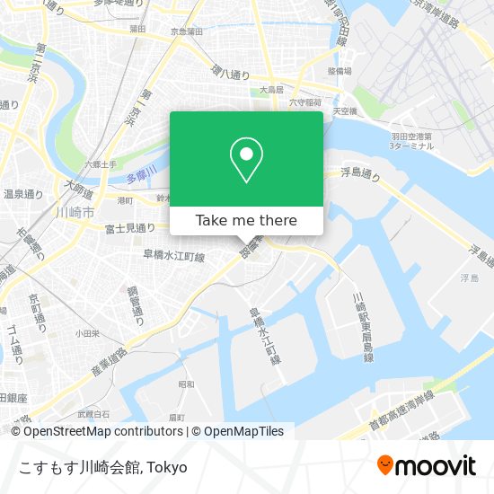 こすもす川崎会館 map