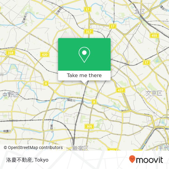 洛慶不動産 map
