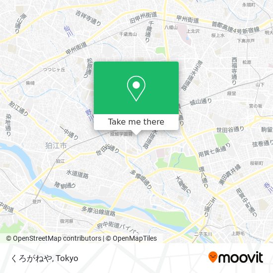 How To Get To くろがねや In 世田谷区 By Bus Or Metro Moovit How To Get To くろがねや In 世田谷区 By Bus Or Metro Moovit
