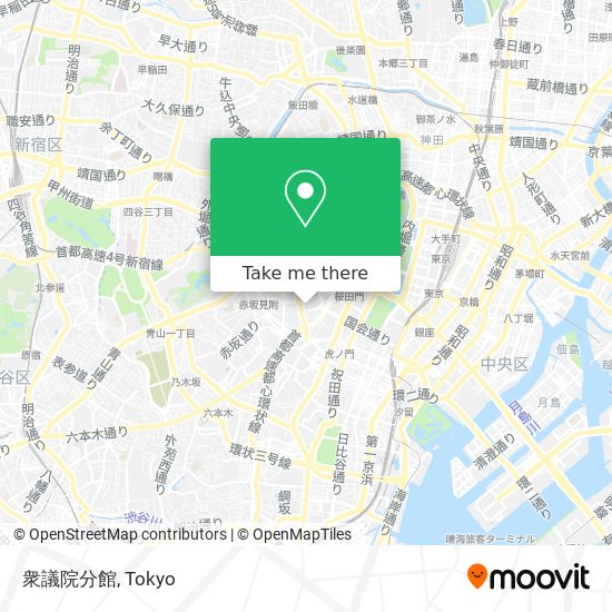 衆議院分館 map