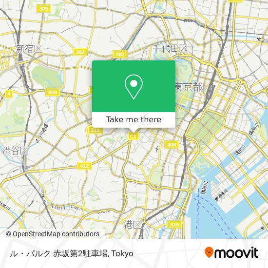 ル・パルク 赤坂第2駐車場 map
