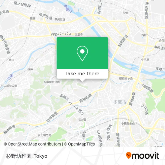 杉野幼稚園 map