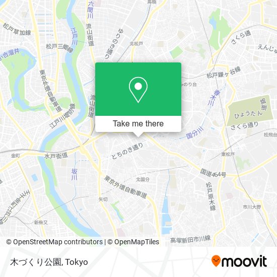 木づくり公園 map