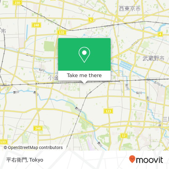 平右衛門 map