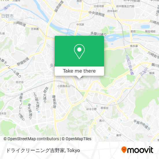 ドライクリーニング吉野家 map