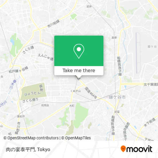 肉の宴泰平門 map