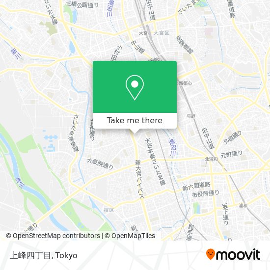 上峰四丁目 map