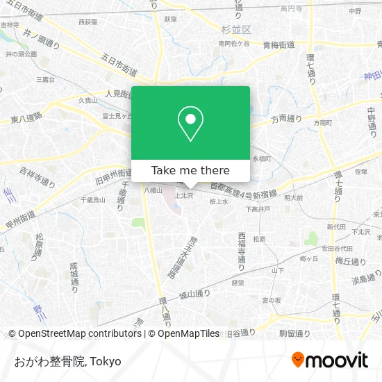 おがわ整骨院 map