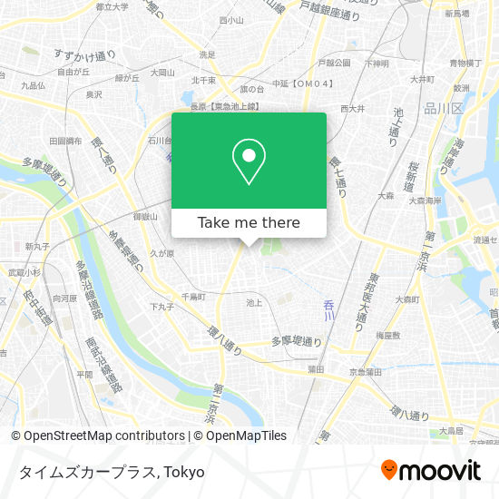 タイムズカープラス map