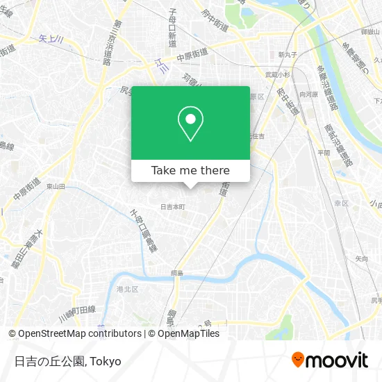 日吉の丘公園 map