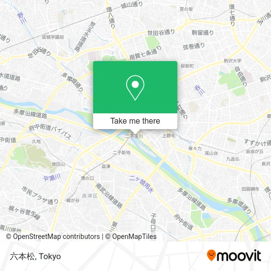 六本松 map