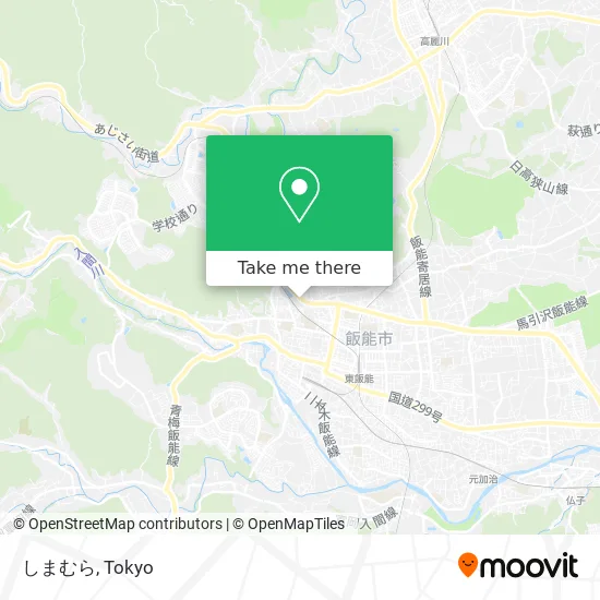 Shimamura map
