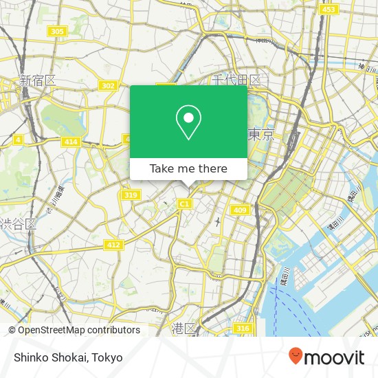 Shinko Shokai map