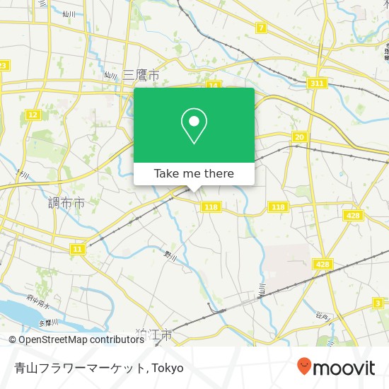青山フラワーマーケット map