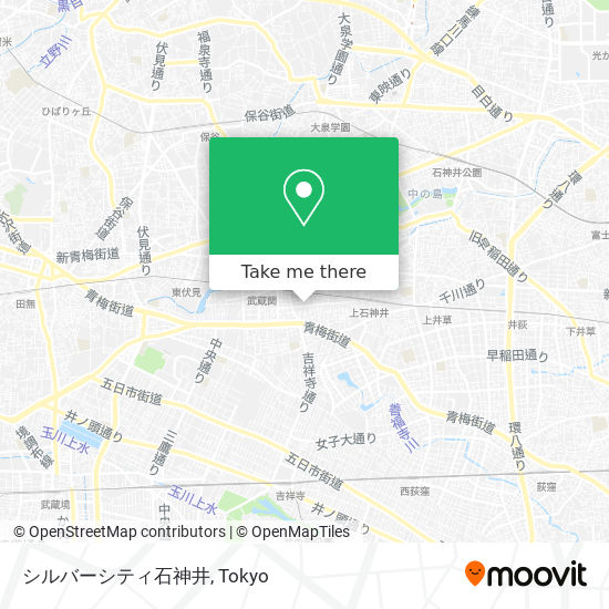 シルバーシティ石神井 map