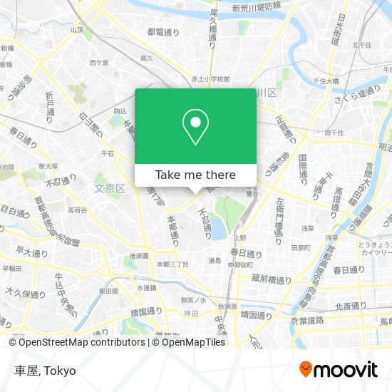 車屋 map