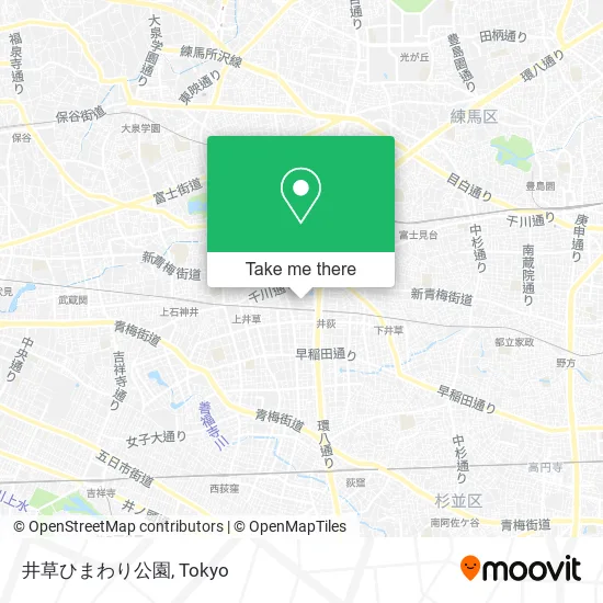 井草ひまわり公園 map