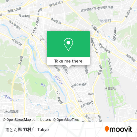 道とん堀 羽村店 map