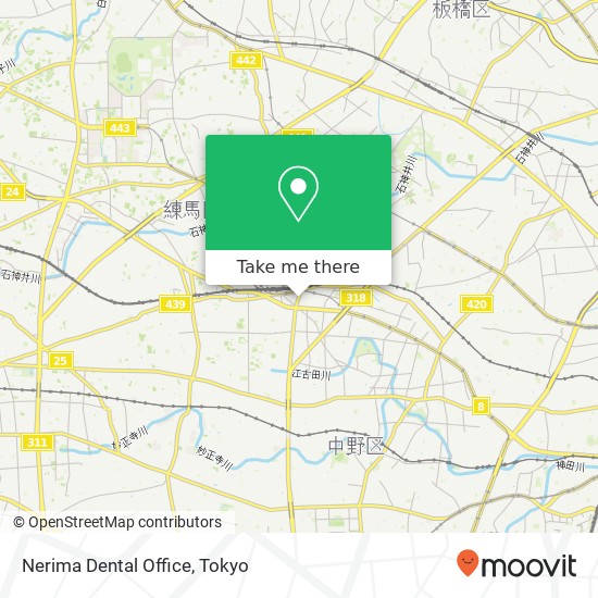 Nerima Dental Office map