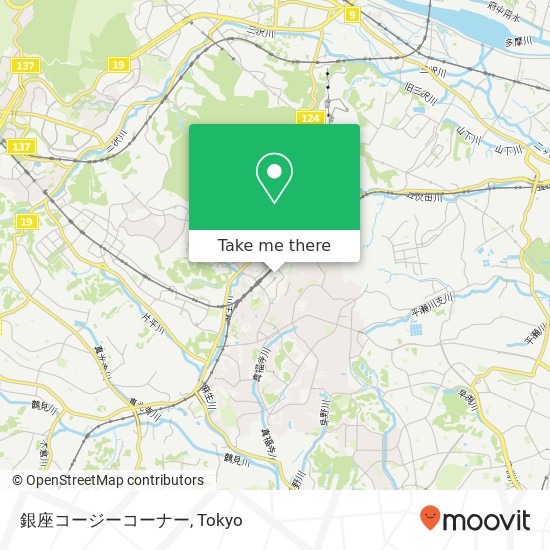 銀座コージーコーナー map