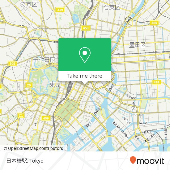 日本橋駅 map