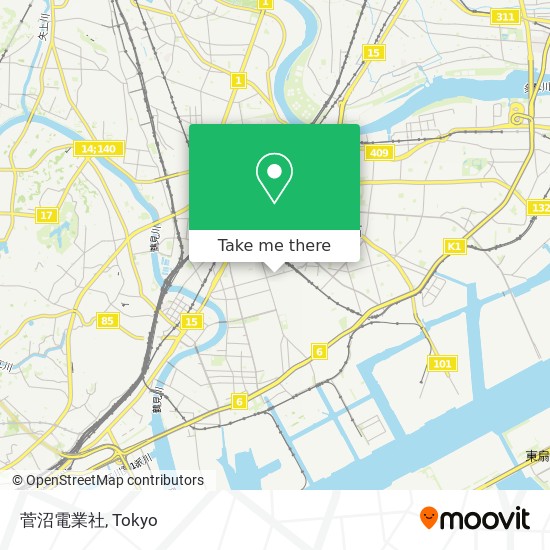 菅沼電業社 map