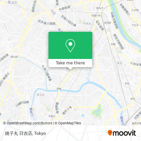 銚子丸 日吉店 map