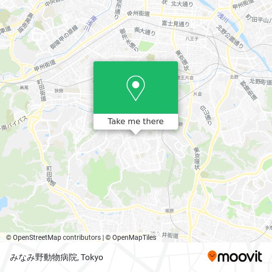 みなみ野動物病院 map