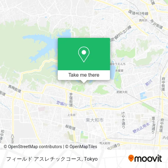 フィールド アスレチックコース map