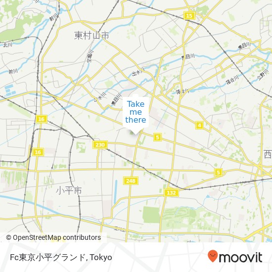 Fc東京小平グランド map