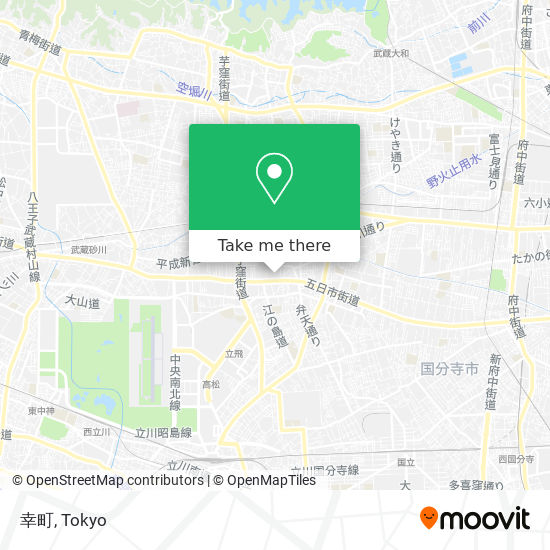 幸町 map