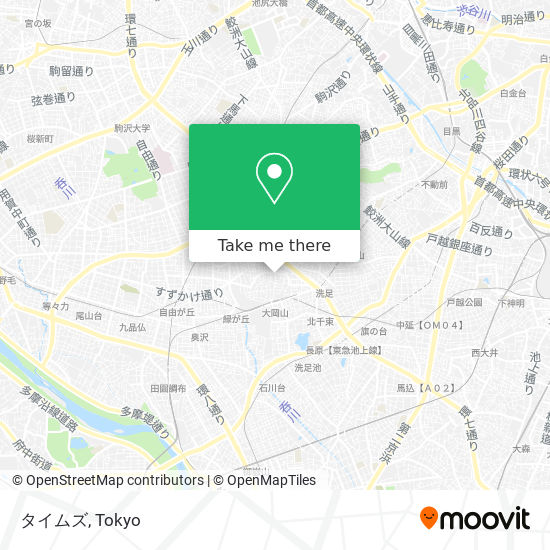 タイムズ map