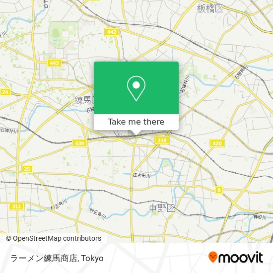 ラーメン練馬商店 map