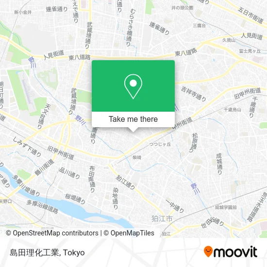 島田理化工業 map