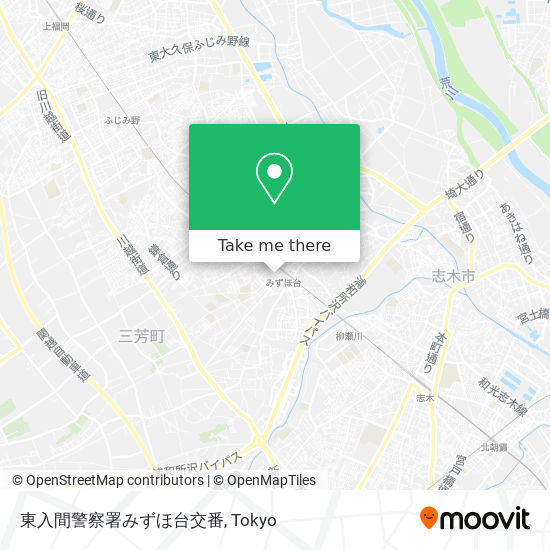 東入間警察署みずほ台交番 map