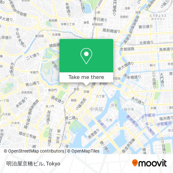 明治屋京橋ビル map