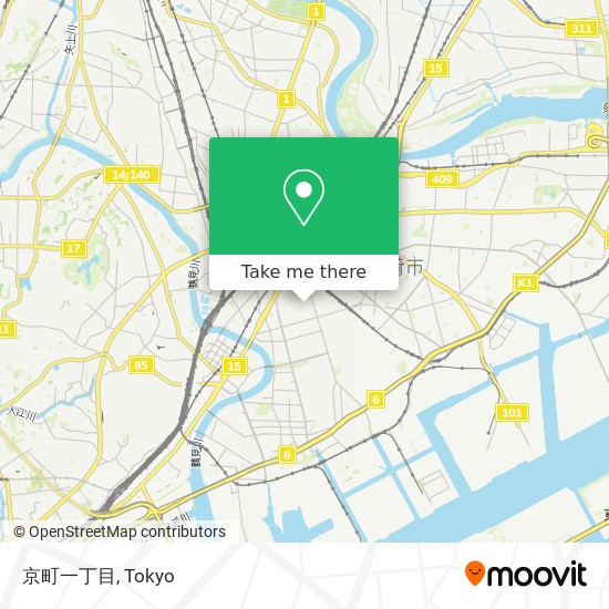 京町一丁目 map