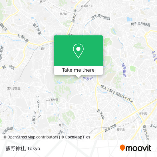 熊野神社 map