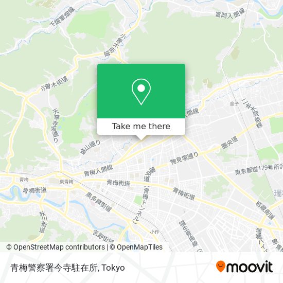 青梅警察署今寺駐在所 map