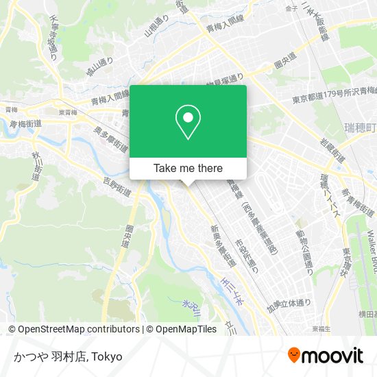 かつや 羽村店 map