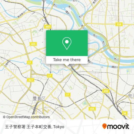 王子警察署 王子本町交番 map