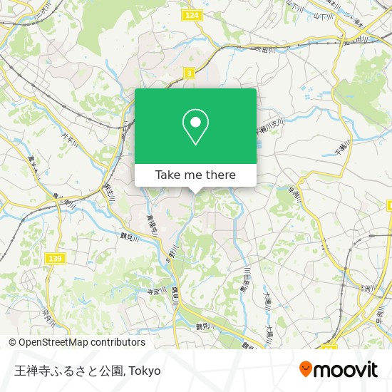 王禅寺ふるさと公園 map