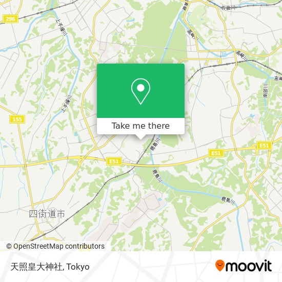 天照皇大神社 map