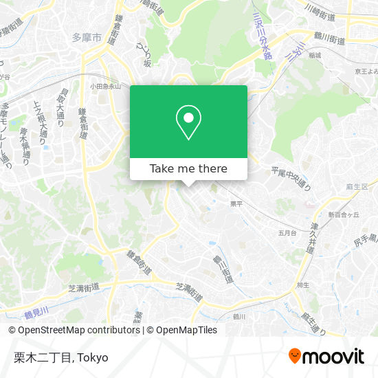 栗木二丁目 map