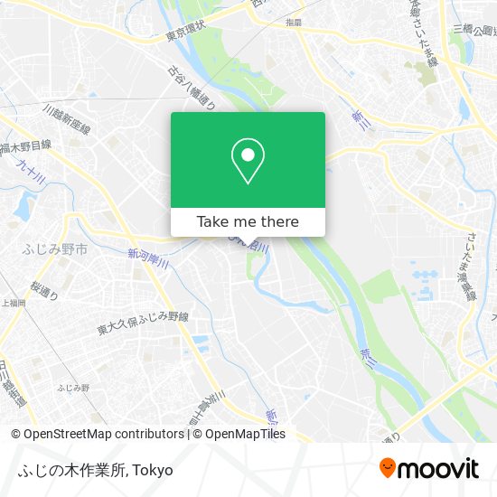 ふじの木作業所 map