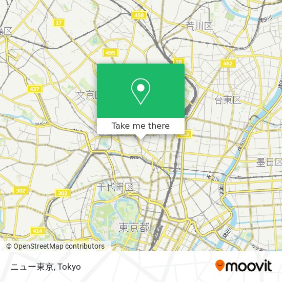 ニュー東京 map