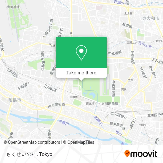 もくせいの杜 map
