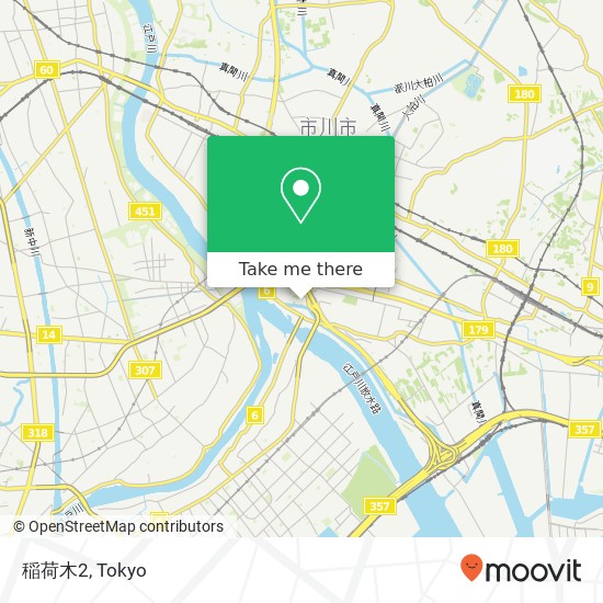 稲荷木2 map