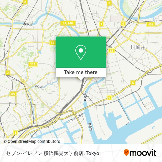 セブン-イレブン 横浜鶴見大学前店 map