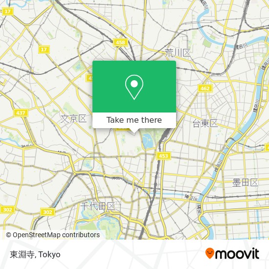 東淵寺 map